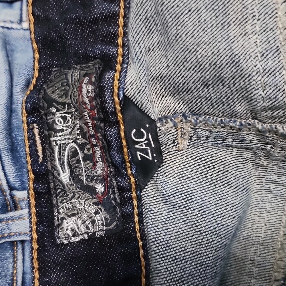 Mens Silver Jeans Co